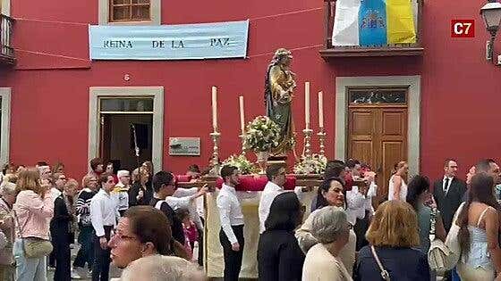 El traslado de Nuestra Señora de María Auxiliadora a la catedral, en imágenes