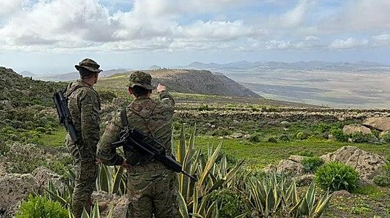 El ejercito se despliega por toda Canarias para realizar ejercicios de vigilancia