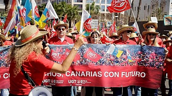 Canarias alza la voz este Primero de Mayo: «No sobran trabajadores, sobran explotadores»