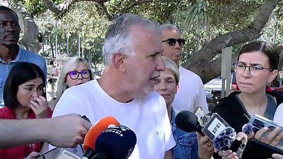 Ángel Víctor Torres: "El Gobierno de España seguirá tendiendo la mano al Gobierno de Canarias"