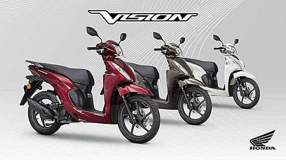 Honda actualiza su accesible Vision 110 con nuevos colores