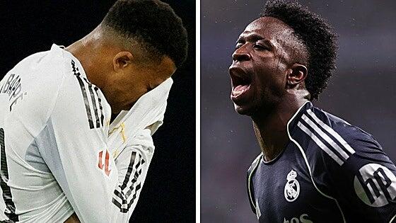 La doble vida de Mbappé y Vinicius: del cielo al infierno