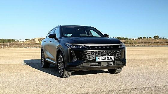 Probamos el Omoda 9, un SUV híbrido enchufable con 537 CV