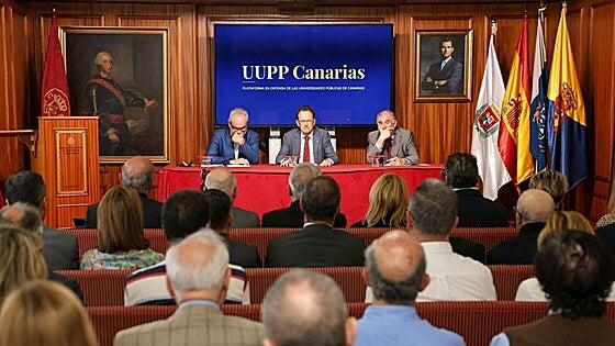 Un iniciativa ciudadana exige «fondos suficientes y estables» para las universidades públicas de Canarias