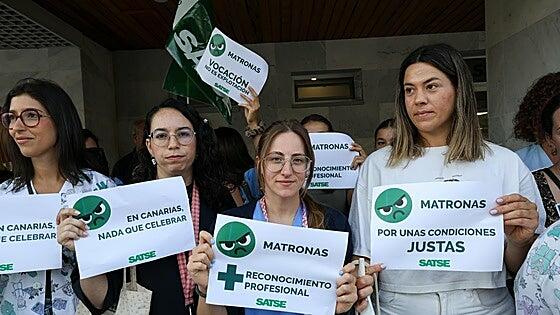 Satse denuncia el abandono de las matronas en Canarias y reclama medidas urgentes