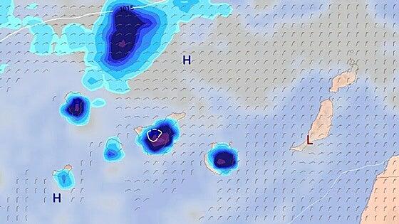 La Aemet inicia la cuenta atrás para la vuelta de las lluvias a Canarias