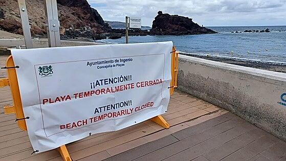 Prohíben temporalmente el baño en El Burrero por posible contaminación