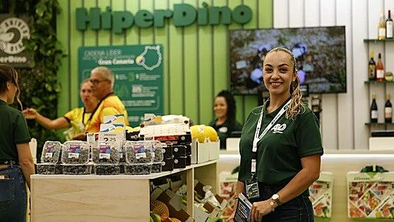 HiperDino participa en la Feria Gran Canaria Me Gusta con una amplia variedad de productos de la isla