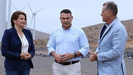 El Cabildo pone en marcha el Parque Eólico de San Bartolomé tras desbloquear un proyecto paralizado desde 2023