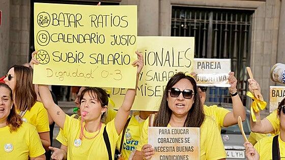 El grito de las escuelas infantiles en Canarias: «Atendemos al doble de niños»