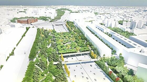 Una plataforma elevada unirá el Parque del Sur con la ladera del este de Sonnenland