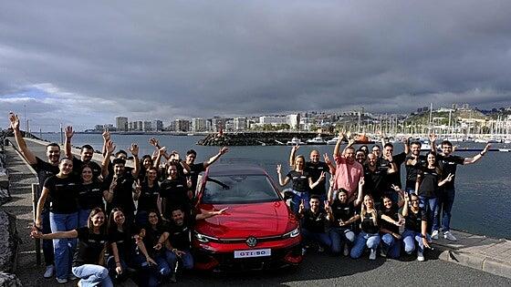 Volkswagen encabeza la CANARIAS7 Carrera de las Empresas con el Golf GTI 50 Aniversario
