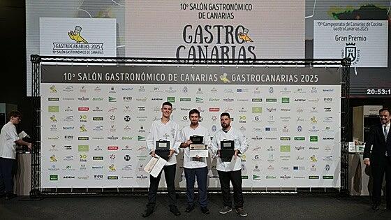 Los finalistas del Campeonato Absoluto de Cocina y de Jóvenes Cocineras y Cocineros