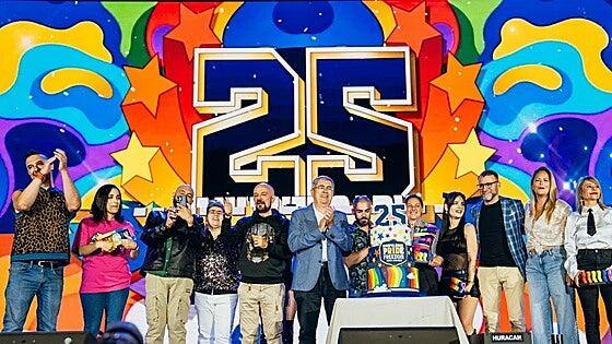 Maspalomas Pride by Freedom celebra su 25 cumpleaños ante más de 10.000 personas
