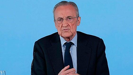 Las frases de la sorprendente rueda de prensa de Florentino Pérez: «Los jugadores se han peleado todos los años»