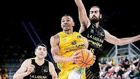 Dreamland Gran Canaria - CB Canarias: Wong estrena dinastía en un derbi de color amarillo (102-83)