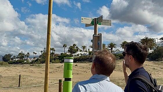 El Cabildo refuerza el control en las Dunas de Maspalomas con tecnología inteligente