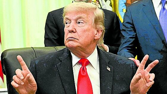 Trump anuncia el fin de la guerra