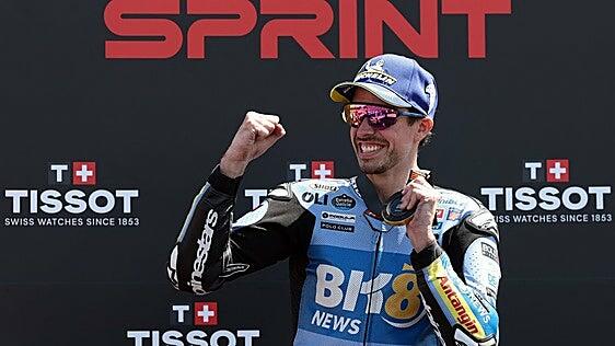 Álex Márquez puede con Pedro Acosta en el final más apretado de todos los sprints