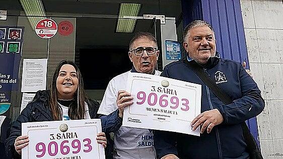 En libertad el presidente del club de rugby de Igorre que fue detenido por la estafa de la lotería de Navidad