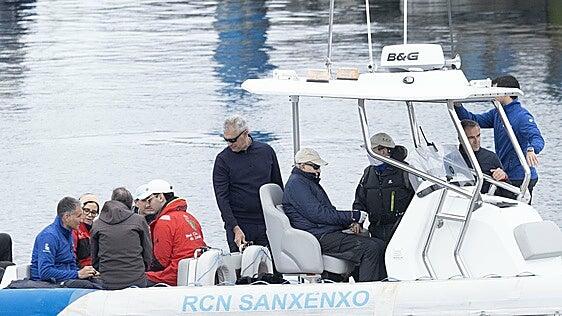 Victoria Federica y Jorge Navalpotro viajan a Sanxenxo para ver al rey Juan Carlos