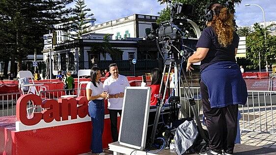 Éxito de audiencia de la CANARIAS7 Carrera de las Empresas en Televisión Canaria