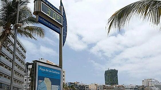 La Aemet eleva el termómetro hasta los 34 grados en Canarias de forma inminente