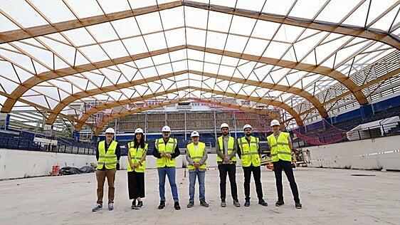 Así van las obras del Centro Insular de Deportes