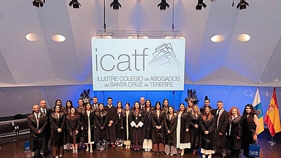 26 nuevos abogados y abogadas se incorporan al Colegio de Abogados de Santa Cruz de Tenerife