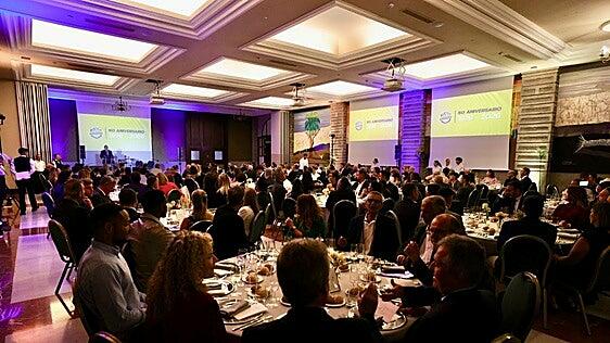 Cena de gala por el cincuenta aniversario de la fundación del CV Guaguas