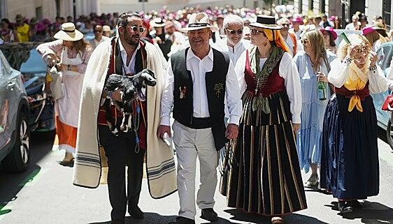 Récord de asistencia en la 9ª Romería Canaria en Madrid
