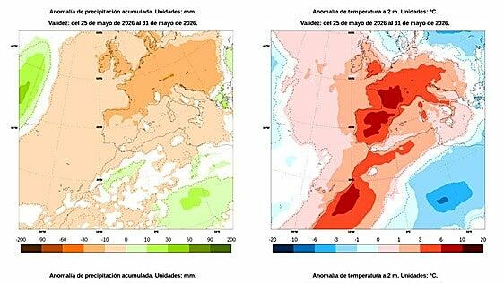 La Aemet deja claro en una imagen lo que pasará en Canarias al llegar junio