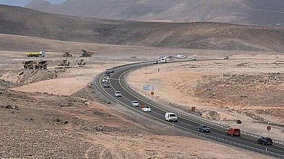Adjudicado por 3,7 millones el servicio de control técnico de la autovía aeropuerto–Pozo Negro, en Fuerteventura