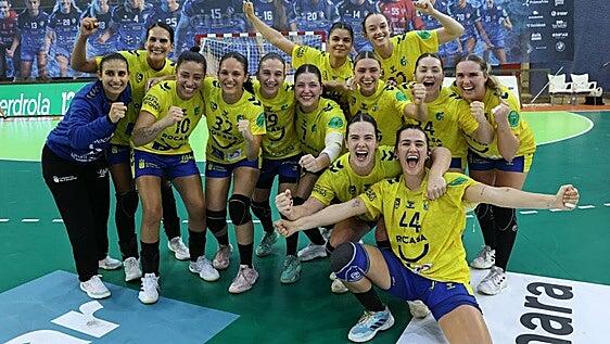 El Rocasa Gran Canaria golpea primero en la final de la Liga Guerreras Iberdrola (19-23)
