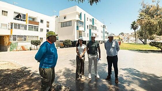 Recta final en la rehabilitación integral de la urbanización Santa Águeda en El Pajar
