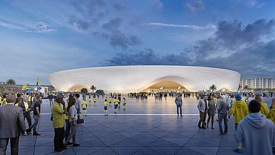 Licitada la obra de ampliación del Estadio de Gran Canaria
