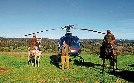 España, un coto de lujo: millonarios extranjeros llegan en aviones y helicóperos para cazar