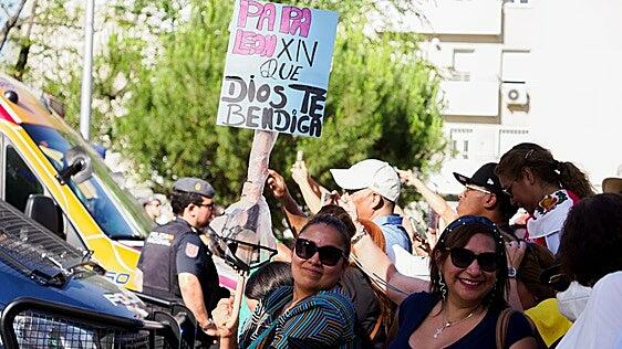«No me creo que haya venido a nuestro barrio»