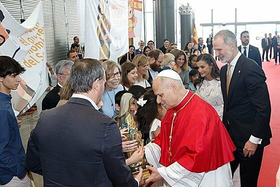 «¡He visto al Papa! ¡He visto al Papa! ¡Y me ha bendecido!»