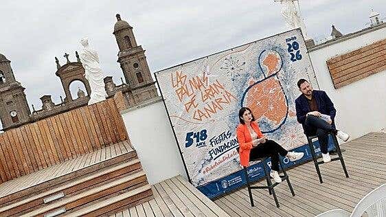 Las Palmas de Gran Canaria rinde en su 548 cumpleaños un homenaje a Dania Dévora