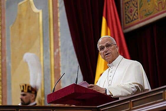 Lee el discurso completo del Papa León XIV en el Congreso de los Diputados