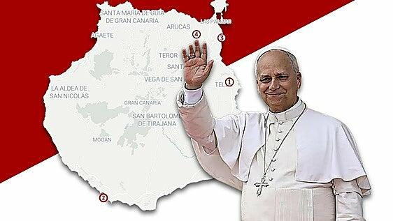 Cómo seguir al papa por Gran Canaria: programa de actos y agenda oficial de León XIV el 11 y 12 de junio