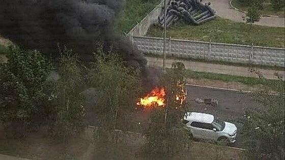 Muere un conductor en un distrito militar de Moscú al explotar una bomba bajo su coche
