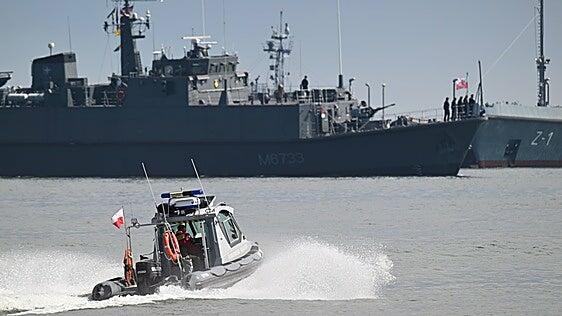 Rusia realiza maniobras en el Báltico durante los ejercicios militares de la OTAN