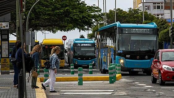 Adiós al coche: cómo evitar el atasco por el papa con guaguas y taxis en Las Palmas de Gran Canaria