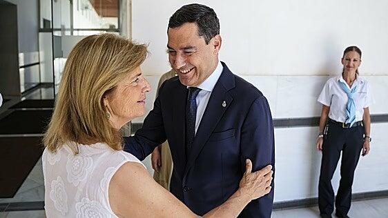 Moreno afronta la constitución del Parlamento andaluz como termómetro de su investidura