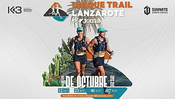 Unique Trail Lanzarote by Joma irrumpe en el calendario con una propuesta de trail entre volcanes, lava y jable