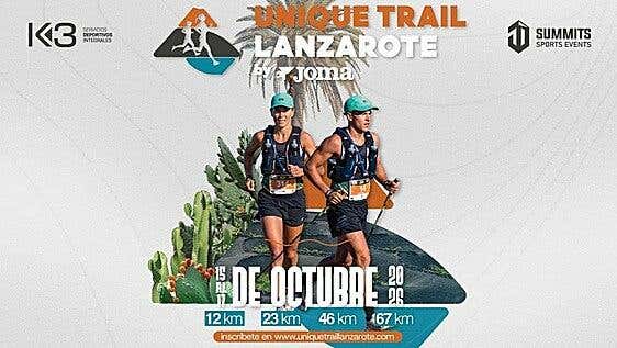 Unique Trail Lanzarote by Joma irrumpe en el calendario con una propuesta de trail entre volcanes, lava y jable