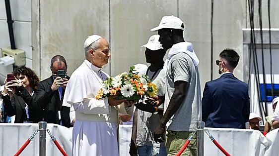 Del cayuco al abrazo con el papa: «Es un gran orgullo»