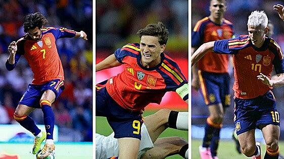 Los alumnos aventajados en el gol de la selección española